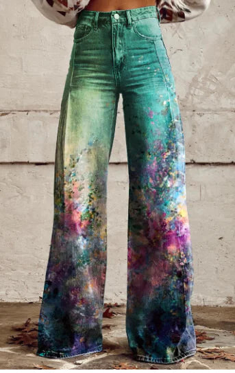 Aurelia Retro Flared Trousers for Women (Single Piece) - view 55 | The BB's Box