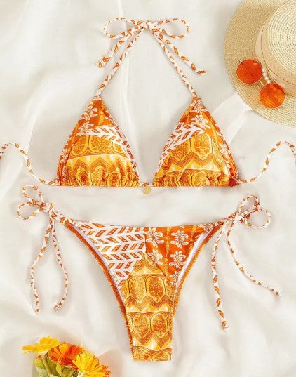 Bohemian Style Bikini Set - front view | The BB's Box
