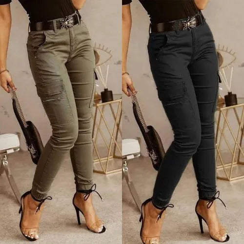 Cargo Jeans for Women - close-up | The BB's Box