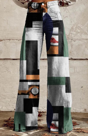 Aurelia Retro Flared Trousers for Women (Single Piece) - alternate view | The BB's Box