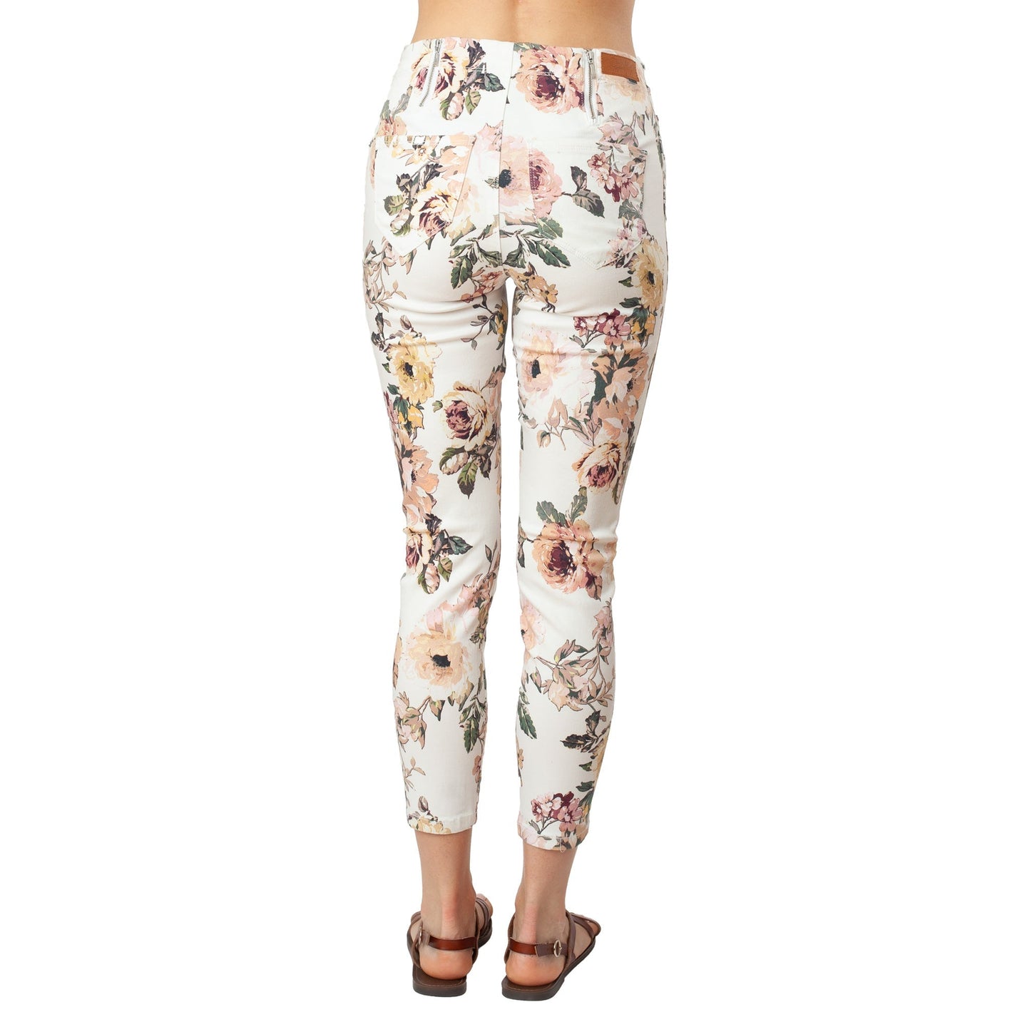 Printed Jeans Basic Signature Style - back view | The BB's Box