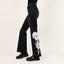 Placement Screen Print Leg Boot Cut - side view | The BB's Box