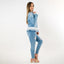 Long Sleeve beaded jacket with  Lace peplum - side view | The BB's Box