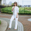 3/4 Sleeve Front Pocketed Jacket