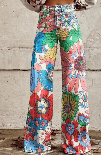 Aurelia Retro Flared Trousers for Women (Single Piece) - view 45 | The BB's Box