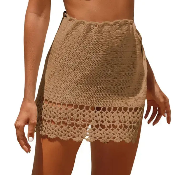 Beach Skirt Crochet Tassel - front view | The BB's Box