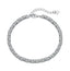 S925 Sterling Silver Hip Hop Zircon Bracelet
