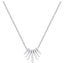 Minimalist Multi-Bar Pendant Necklace - 925 Sterling Silver