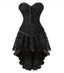Body-Shaping Two-Piece Court Dress with Adjustable Fit - front view | The BB's Box