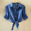 100% Cotton Womens Blouse Shirt White - alternate view | The BB's Box