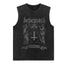 Heavy washing trend sleeveless T-shirt - view 33 | The BB's Box