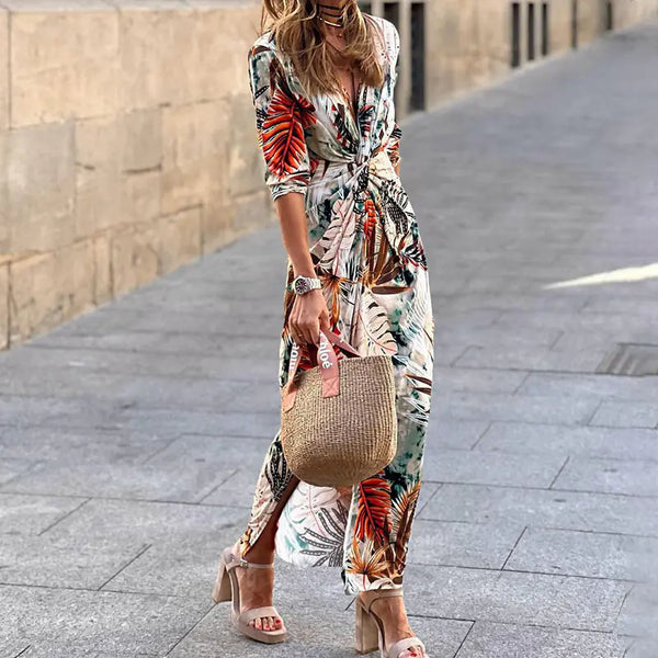 Elegant Womens Feather Dress - front view | The BB's Box