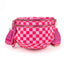 The Avril | Checkered Sling Crossbody Bag - back view | The BB's Box