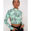 Drakary Printed Women's Crop Tops