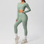 Double Sided Brushed Breathable High Elastic Tight Sports Set - front view | The BB's Box