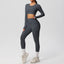 Double Sided Brushed Breathable High Elastic Tight Sports Set - side view | The BB's Box