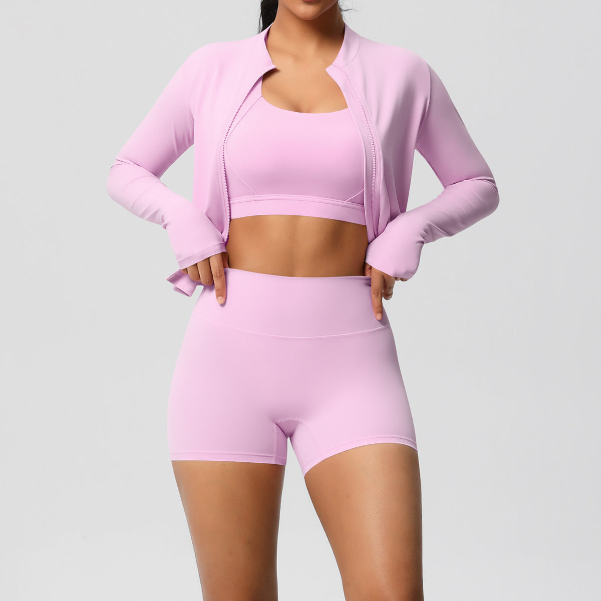 Fitness Sports Wear Three Piece Set - alternate view | The BB's Box