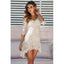 Lace Layered Mini Dress Women