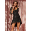 Lace Layered Mini Dress Women