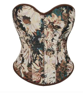 Corset vintage marrom