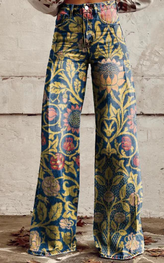 Aurelia Retro Flared Trousers for Women (Single Piece) - view 54 | The BB's Box
