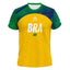 HOT SELL WOMEN Brazil VNL Volleyball Jersey UNISEX Adult Tops Mens Round Neck Sh - front view | The BB's Box