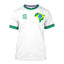 Simple Brazil Football T-shirts Summer Fashion Short Sleeve 3D Brazilian Flag Pr - front view | The BB's Box