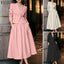 ZANZEA Office Women 2 Piece Sets Spring Outfits 2026 Elegant Long Sleeve Blazer  - back view | The BB's Box