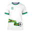 Simple Brazil Football T-shirts Summer Fashion Short Sleeve 3D Brazilian Flag Pr - back view | The BB's Box