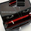 Elegant Black Mini Tartan Crossbody Bag  Adjustable Shoulder Strap, Turn Lock Cl - alternate view | The BB's Box