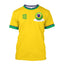 Simple Brazil Football T-shirts Summer Fashion Short Sleeve 3D Brazilian Flag Printed T Shirts Casual Sports Tops Men's Clothes