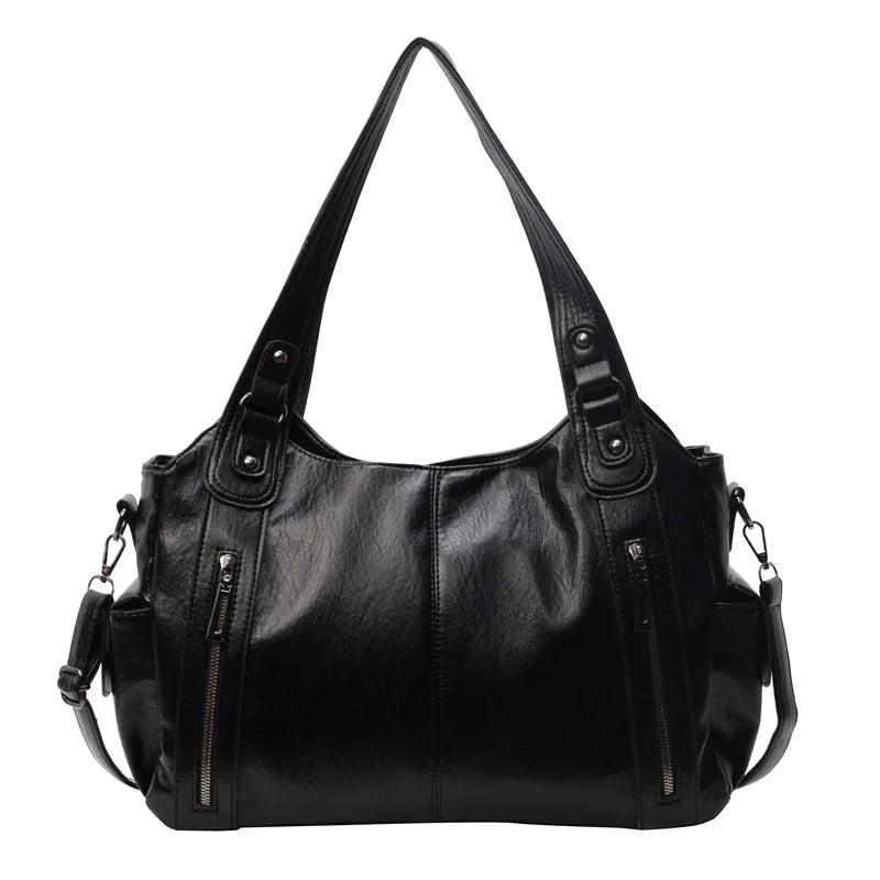 Bolsa grande de couro para mulheres