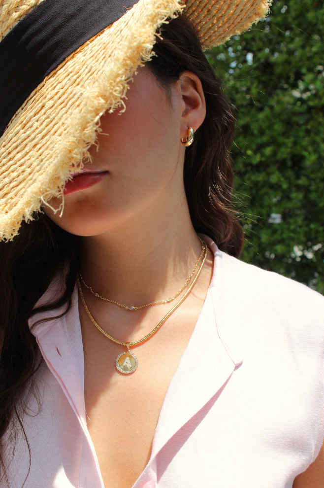 Tiny Plain Minimalistic and Simple Huggie Earrings - back view | The BB's Box