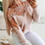 Lace Mesh Sweater Top