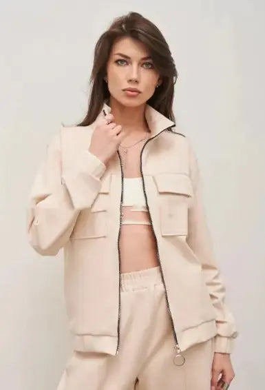 Basic and Chic Sweater Suit - front view | The BB's Box