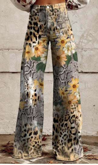 Aurelia Retro Flared Trousers for Women (Single Piece) - view 82 | The BB's Box
