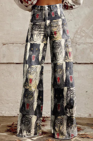 Aurelia Retro Flared Trousers for Women (Single Piece) - view 86 | The BB's Box
