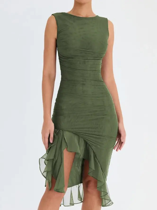 Chic Elise Midi Dress - alternate view | The BB's Box