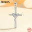 Cross Pendant Necklace 925 Sterling Silver