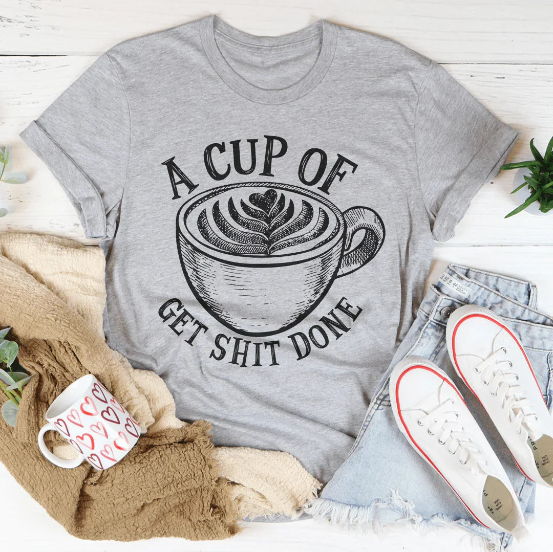 A Cup Of Get It Done Tee - side view | The BB's Box