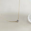 Shiny Drop Necklace 925 Sterling Silver 14k Gold-Plated