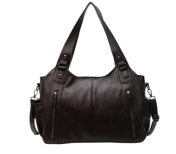 Bolsa grande de couro para mulheres