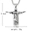 Retro Rio Jesus Pendant Necklace - close-up | The BB's Box