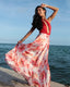 Hero — Sunset Bloom show skirt in red