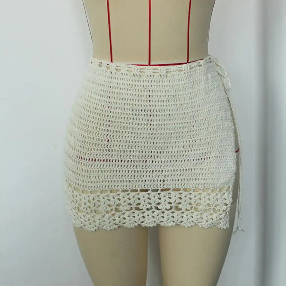 Beach Skirt Crochet Tassel - back view | The BB's Box