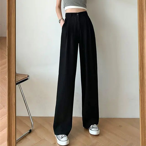 Elegant and Versatile Ladies Suit Pants - front view | The BB's Box