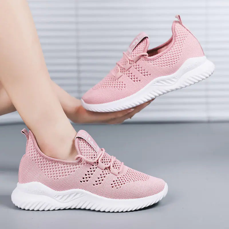 Breathable Womens Running and Casual Sports Shoes - side view | The BB's Box