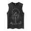 Heavy washing trend sleeveless T-shirt - view 48 | The BB's Box