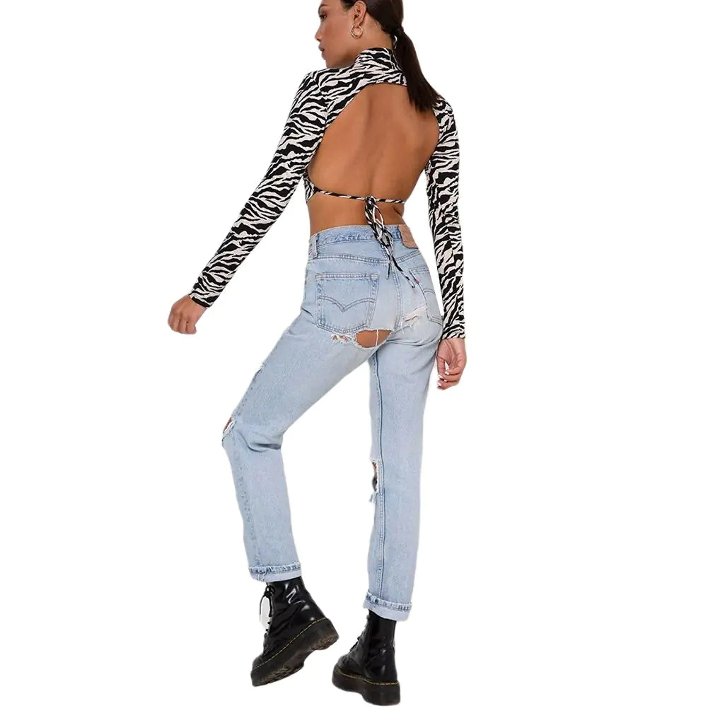 Drakary Printed Womens Crop Tops - styling view | The BB's Box