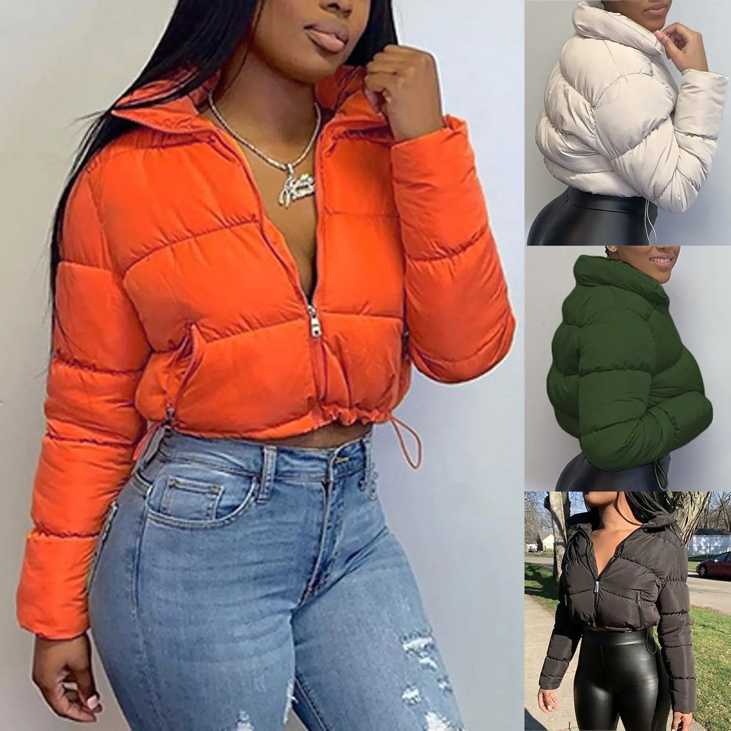 Women's  Bomber Winter Jacket